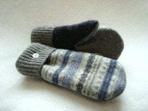 Upcycled Wool Mittens Sale Ended - IPPINKA