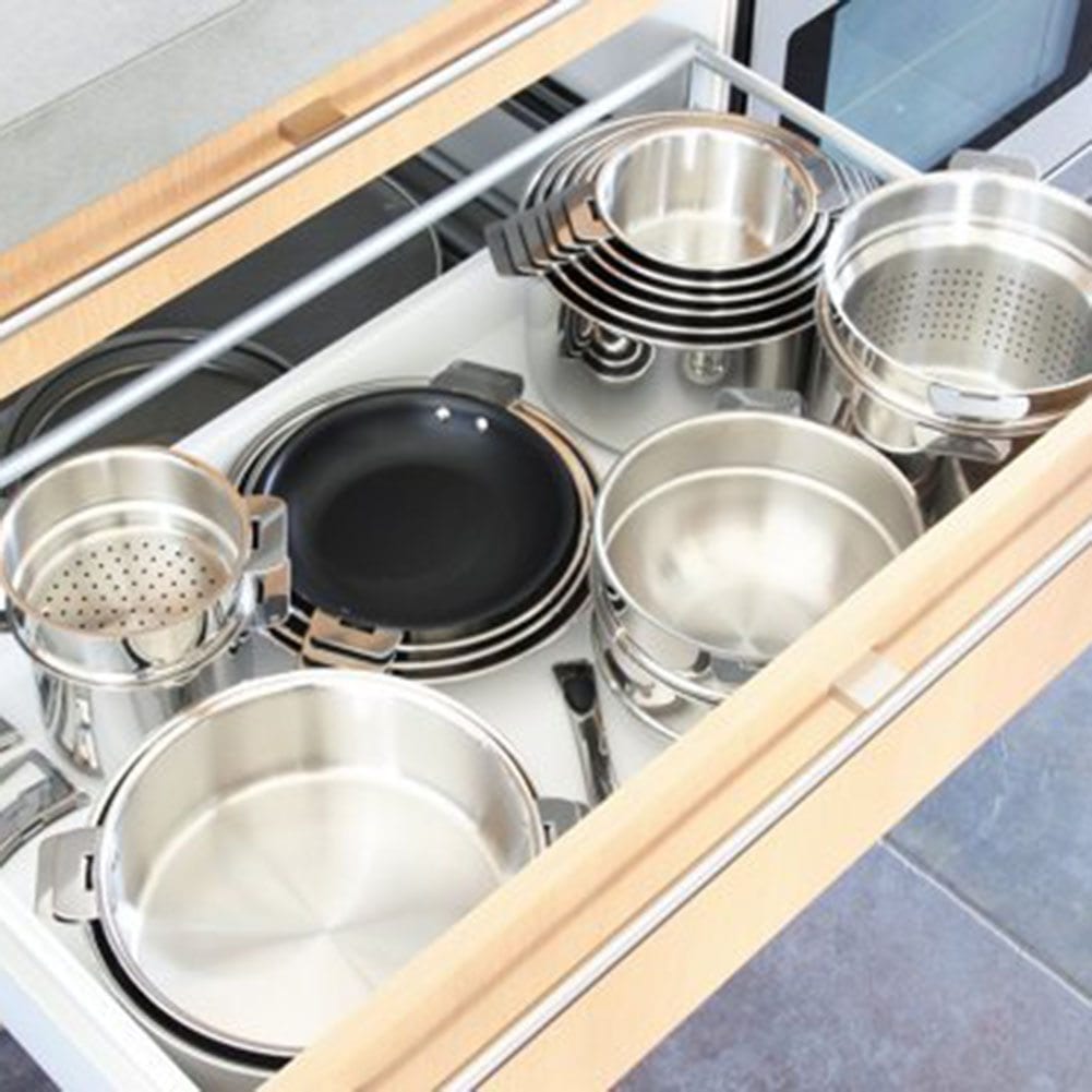 Cookware Removable Handle Pot Detachable Kitchen Appliance Pan J6P Frying  E7F3