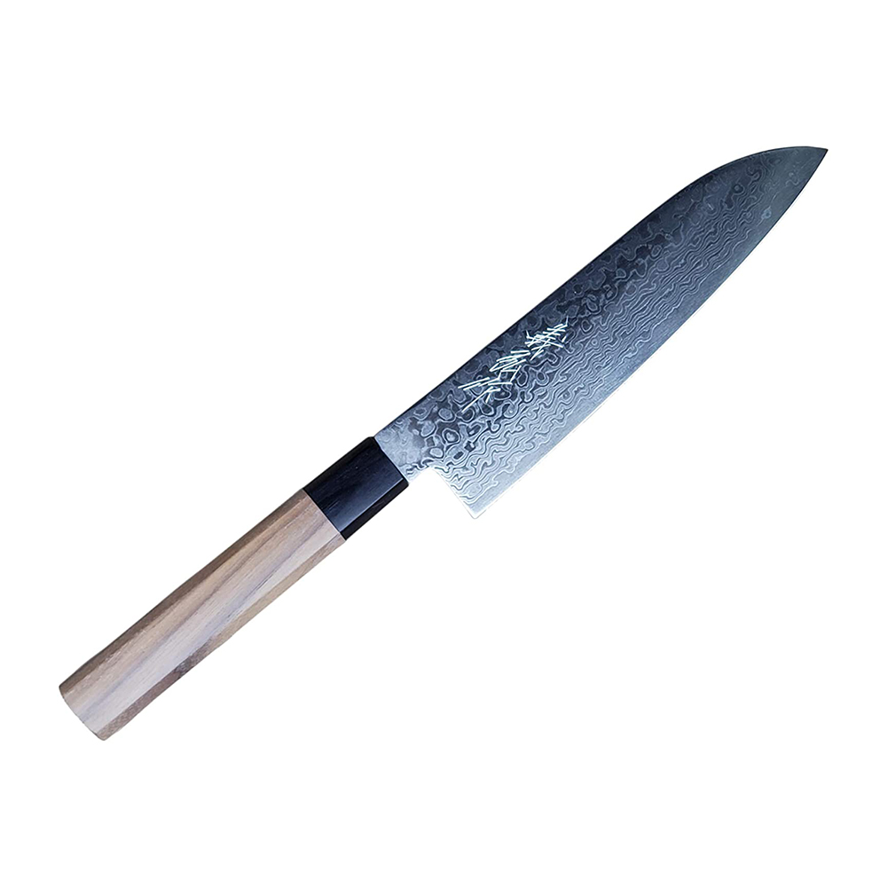 Japanese Damascus Kitchen Knives IPPINKA   Japanese Damascus Kitchen Knives 02 